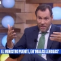 El ministro de Transportes y Movilidad Sostenible, Óscar Puente, esta tarde en 'Malas Lenguas' de TVE. Fuente: @MalasLenguas_Tv en X