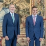 El presidente del Gobierno y el Rey en el despacho de verano en julio de 2026 | Javier Fernández / Europa Press