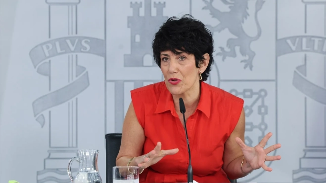 The Minister of Inclusion, Social Security and Migration and Government spokesperson, Elma Saiz. Marta Fernández / Europa Press The Minister of Inclusion, Social Security and Migration and Government spokesperson, Elma Saiz. Marta Fernández / Europa Press