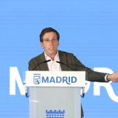 El alcalde de Madrid, José Luis Martínez-Almeida. Marta Fernández / Europa Press