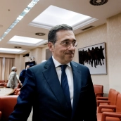 Albares reclama a Europa más apoyo para Ceuta y Melilla: "Las fronteras del sur son tan importantes como las del este o el norte" | Carlos Luján / Europa Press