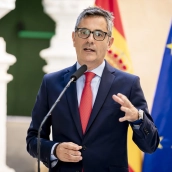 El ministro de la Presidencia, Justicia y Relaciones con las Cortes, Félix Bolaños, A. Pérez Meca/Europa Press.