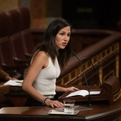 EuropaPress 7746333 secretaria general podemos ione belarra interviene sesion plenaria congreso