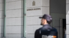 Fachada exterior de la Audiencia Nacional, en la calle Génova. Fernando Sánchez/Europa Press.