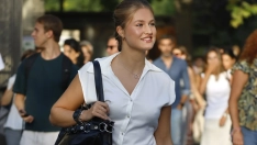 EuropaPress 7755233 princesa leonor inicia estudios universidad carlos iii madrid 07 septiembre