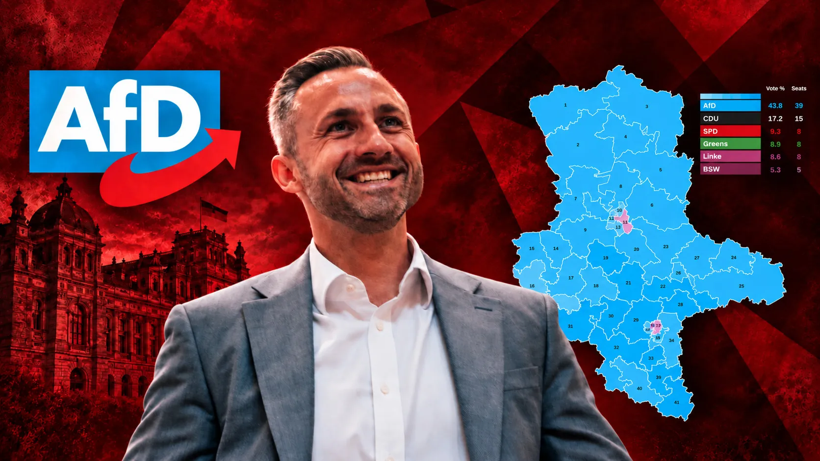 La formació ultra AfD guanya on el nazisme va assajar el poder i sacseja els fonaments de la democràcia alemanya