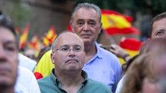 EuropaPress 7745080 secretario general pp miguel tellado concentracion solidaridad ceuta