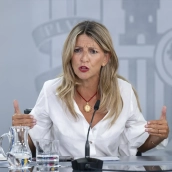 EuropaPress 7757961 vicepresidenta segunda ministra trabajo economia social yolanda diaz rueda