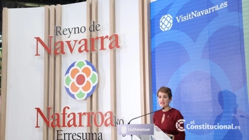 La presidenta de Navarra, María Chivite