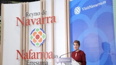 La presidenta de Navarra, María Chivite