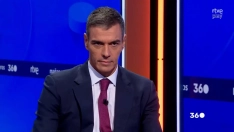 El presidente del Gobierno, Pedro Sánchez. Fuente: TVE