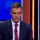 El presidente del Gobierno, Pedro Sánchez. Fuente: TVE