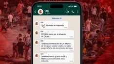 Mensajes del CNI sobre Ceuta. Imagen generada con IA