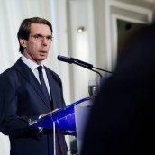 El expresidente del Gobierno, José María Aznar. Carlos Luján / Europa Press