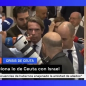 Pedro Piqueras, sobre las palabras de Aznar que vinculan la crisis de Ceuta con las relaciones con Israel: "Es una especie de vendetta diplomática"