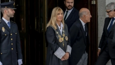 La presidenta del Tribunal Supremo y del Consejo General del Poder Judicial, Isabel Perelló. Alberto Ortega / Europa Press