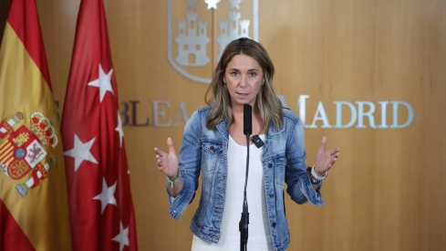 La portavoz del grupo socialista en la Asamblea, Mar Espinar. Alejandro Martínez Vélez / Europa Press