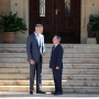 El Rey VI junto al presidente de Ceuta, Juan Jesús Vivas. Raúl Terrel / Europa Press