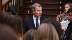 El presidente del Partido Popular, Alberto Núñez Feijóo. Eduardo Parra / Europa Press