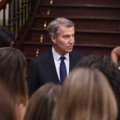 El presidente del Partido Popular, Alberto Núñez Feijóo. Eduardo Parra / Europa Press