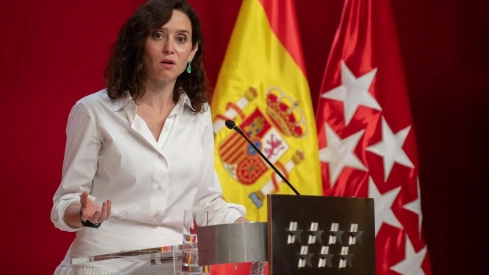 La presidenta de la Comunidad de Madrid, Isabel Díaz Ayuso. Fernando Sánchez / Europa Press