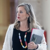 La portavoz de Sumar en el Congreso, Verónica Barbero. Eduardo Parra / Europa Press