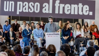 El ministro de Cultura, miembro de Comuns y Movimiento Sumar, Ernest Urtasun, el pasado mes de febrero en la presentación de 'Un Paso al Frente' en Madrid. Foto de archivo: Ricardo Rubio / Europa Press El ministro de Cultura, miembro de Comuns y Movimiento Sumar, Ernest Urtasun, el pasado mes de febrero en la presentación de 'Un Paso al Frente' en Madrid. Foto de archivo: Ricardo Rubio / Europa Press