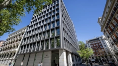 Fachada de la Audiencia Nacional. A. Pérez Meca / Europa Press