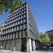 Fachada de la Audiencia Nacional. A. Pérez Meca / Europa Press