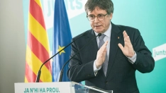 El presidente de Junts per Catalunya, Carles Puigdemont. Glòria Sánchez / Europa Press