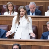 La portavoz del PP en el Congreso, Ester Muñoz.  Jesús Hellín / Europa Press