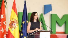 La presidenta de la Comunidad de Madrid, Isabel Díaz Ayuso. Marta Fernández / Europa Press