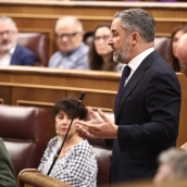 EuropaPress 7759800 presidente vox santiago abascal interviene sesion plenaria congreso