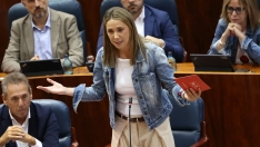 La portavoz del grupo socialista en la Asamblea, Mar Espinar. Alejandro Martínez Vélez / Europa Press