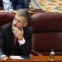 El consejero de Presidencia, Justicia y Administración Local de la Comunidad de Madrid, y responsable de Planifica Madrid, Miguel Ángel García Martín, en la Asamblea de Madrid. Alejandro Martínez Vélez / Europa Press