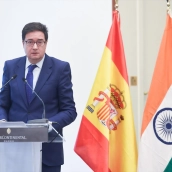 El ministro y líder del PSOE en Madrid, Óscar López.