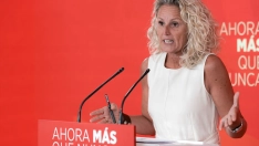 La portavoz de la Ejecutiva Federal del PSOE, Montse Mínguez. Diego Radamés / Europa Press