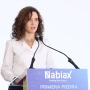La presidenta de la Comunidad de Madrid, Isabel Díaz Ayuso, esta mañana. Marta Fernández / Europa Press