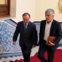El ministro del Interior, Fernando Grande-Marlaska, se reúne con el presidente de la ciudad autónoma de Ceuta, Juan José Vivas. Gabriela Sardá Núñez / Europa Press