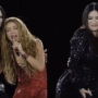Shakira tenía una sorpresa para Madrid: Laura Pausini y una 'Antología' inédita juntas
