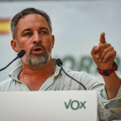 EuropaPress 7784336 lider vox santiago abascal interviene acto vox plaza marina sants 18