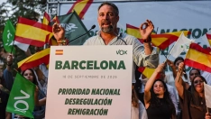 El líder de Vox, Santiago Abascal. Alberto Paredes / Europa Press
