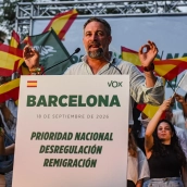 El líder de Vox, Santiago Abascal. Alberto Paredes / Europa Press