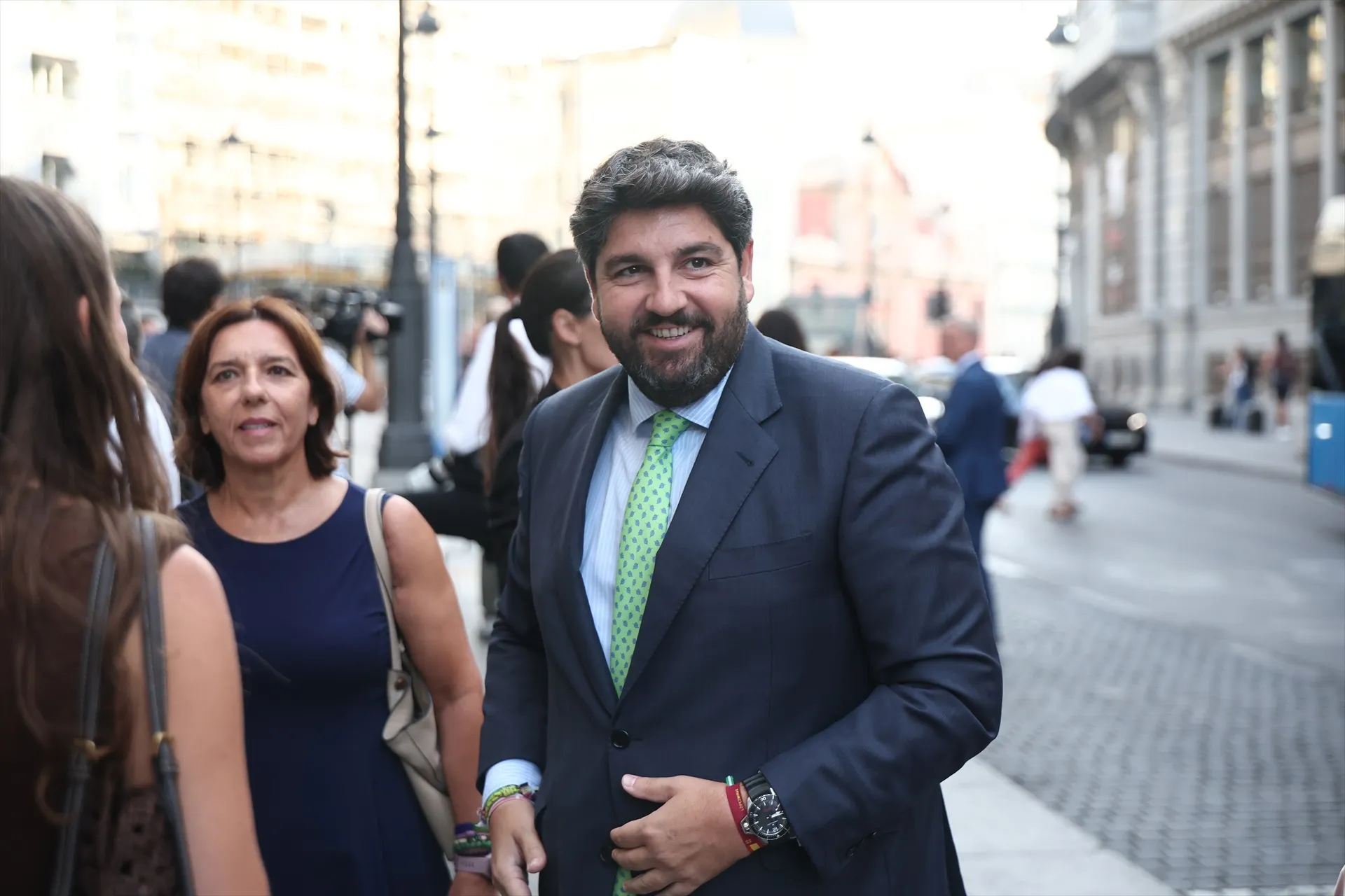 EuropaPress 7755153 presidente region murcia fernando lopez miras llegada desayuno informativo