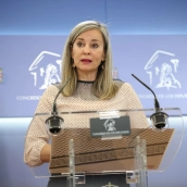 La portavoz de Sumar en el Congreso, Verónica Martínez Barbero. Alejandro Martínez Vélez / Europa Press