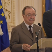 El presidente de Ceuta, Juan Jesús Vivas. Gabriela Sardá Núñez / Europa Press