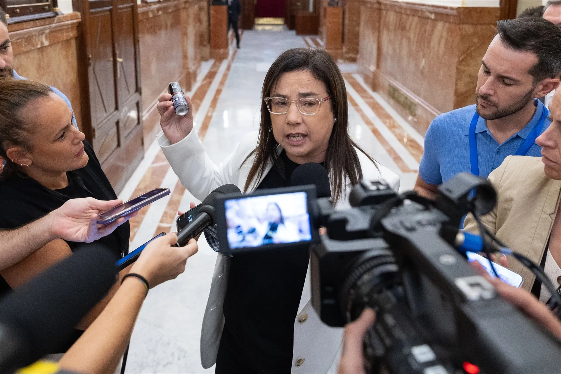 La diputada del PP, Ana Vázquez.Jesús Hellín / Europa Press