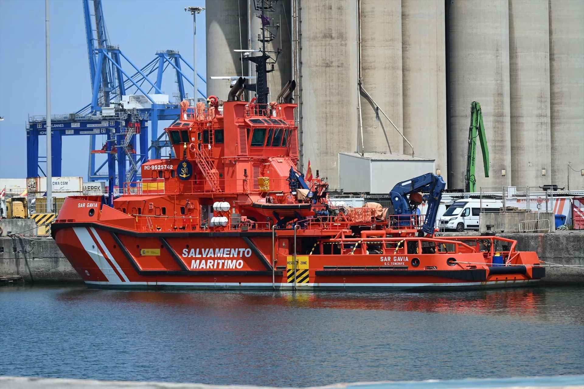 Un barco de salvamento marítimo.David de Haro / Europa Press