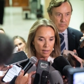 La vicesecretaria de Regeneración Institucional del PP, Cuca Gamarra. Jesús Hellín / Europa Press