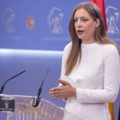 La portavoz del PP en el Congreso, Ester Muñoz. Eduardo Parra / Europa Press